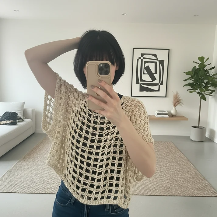 Pull d'été, vue 1