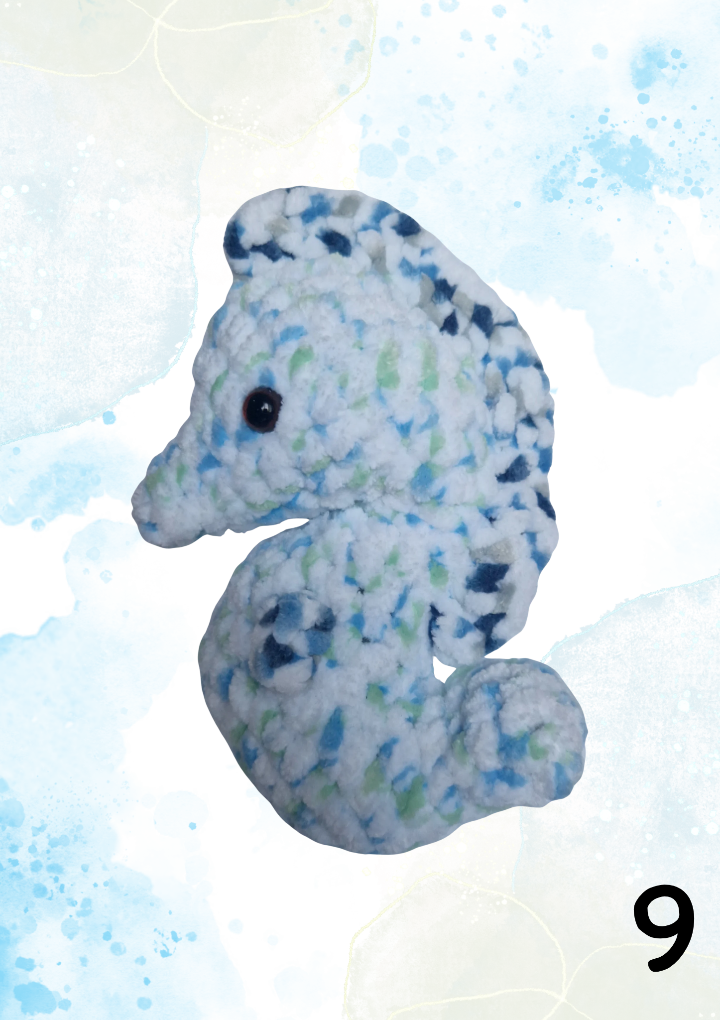 Hippocampe tout doux , vue 3
