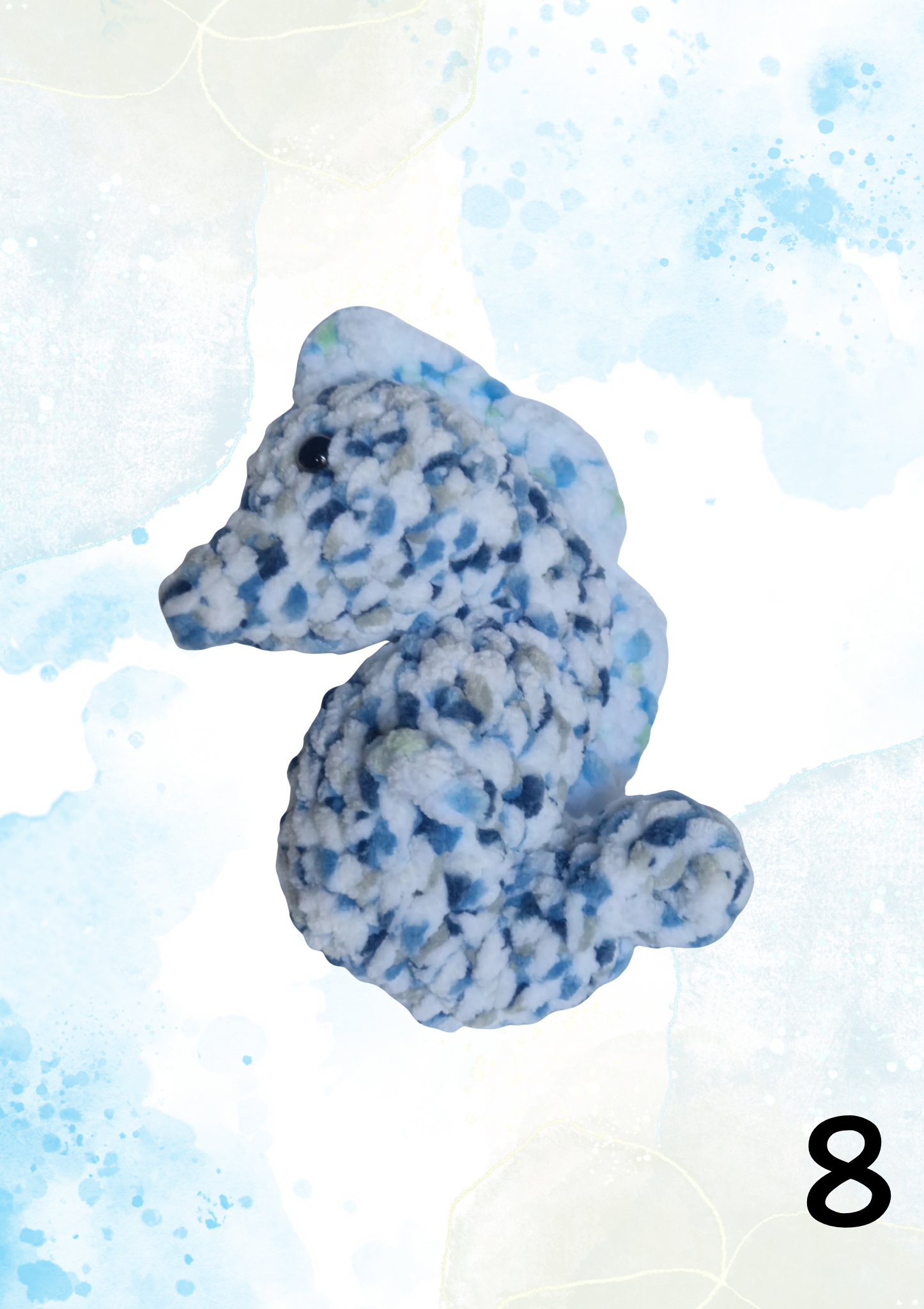 Hippocampe tout doux , vue 4