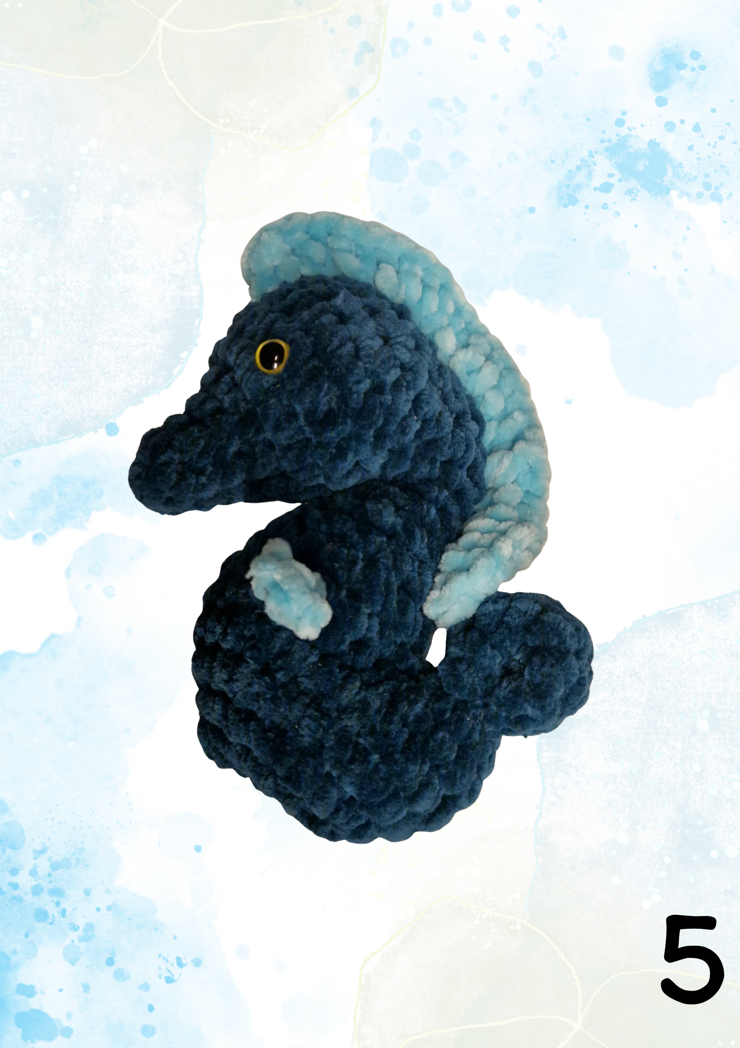 Hippocampe tout doux , vue 5