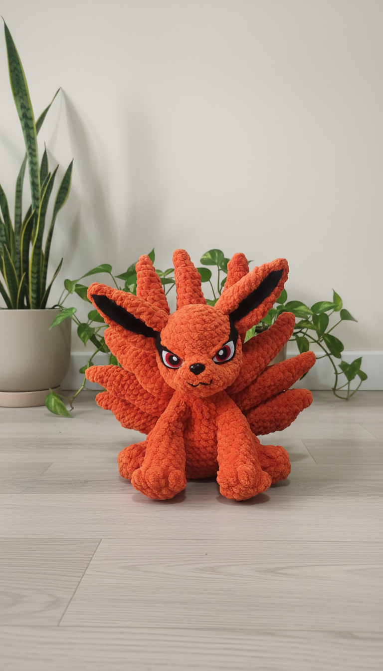 Kurama Crochet Pattern PDF , vue 6